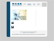 Tablet Screenshot of mcobtechnology.com